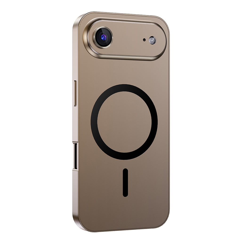 ShieldNest AluCase — Coque en aluminium premium compatible MagSafe