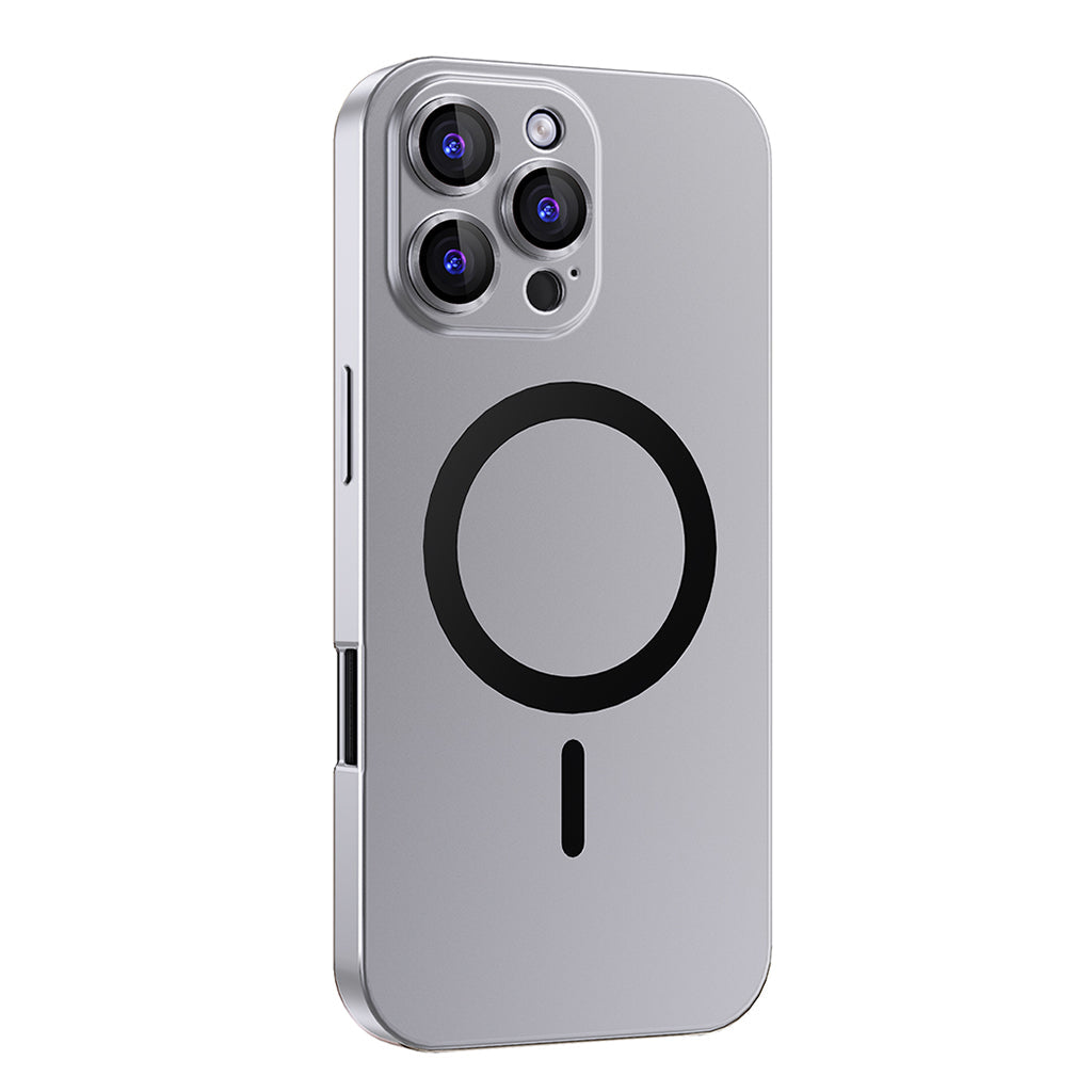 ShieldNest AluCase — Coque en aluminium premium compatible MagSafe