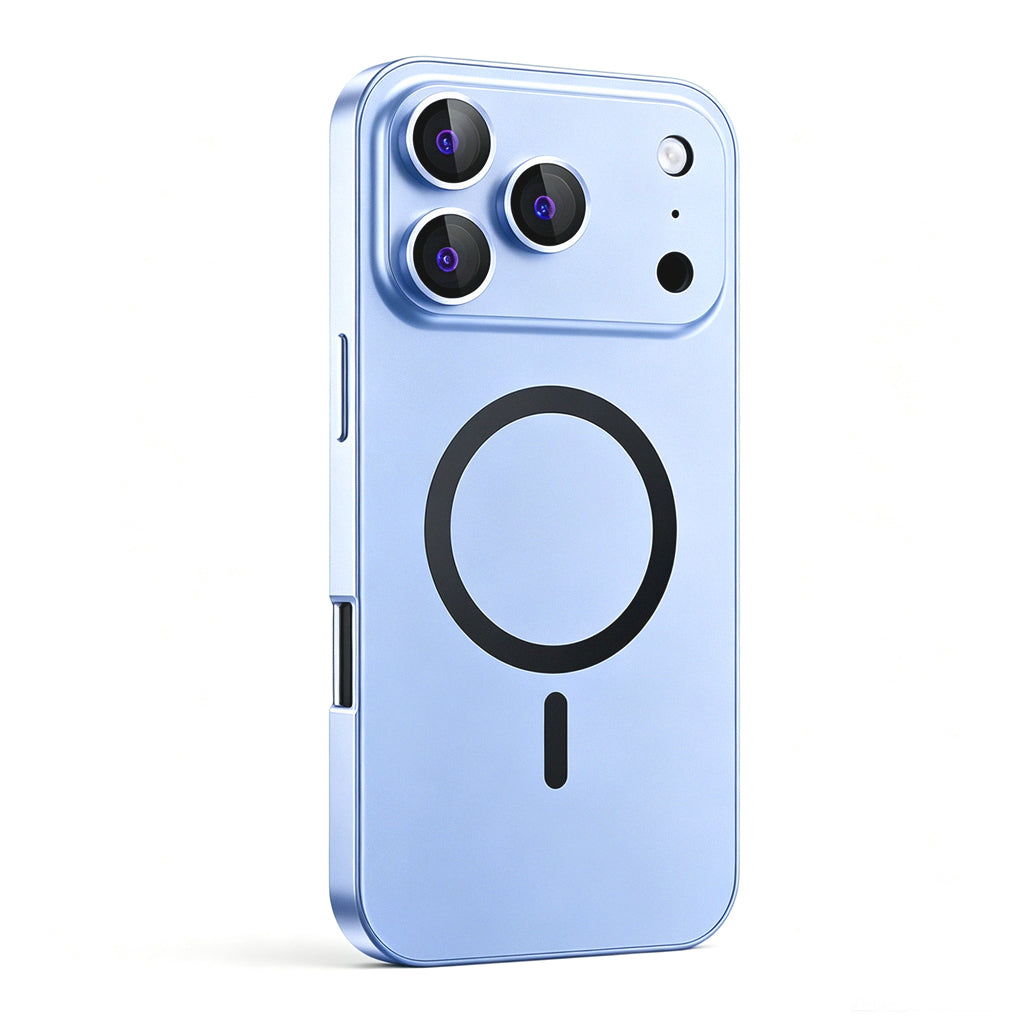 ShieldNest AluCase — Coque en aluminium premium compatible MagSafe