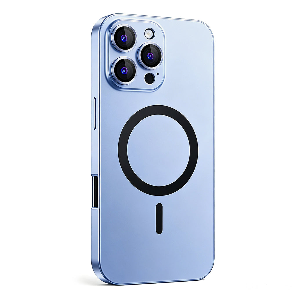 ShieldNest AluCase — Coque en aluminium premium compatible MagSafe