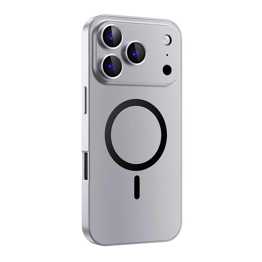 ShieldNest AluCase — Coque en aluminium premium compatible MagSafe